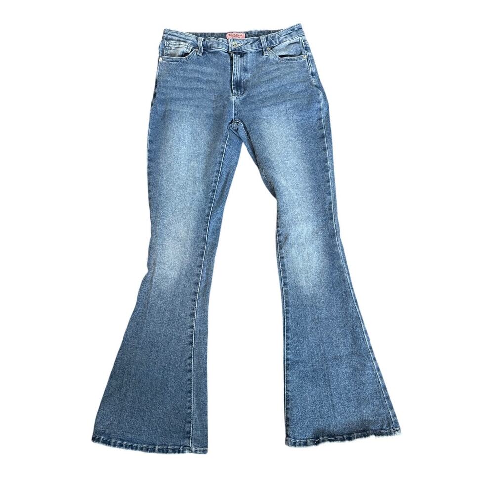 Juicy Couture Flare Jeans Rhinestone Logo Y2K